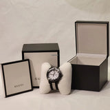 Gucci G Timeless XL White Dial Two Tone NATO Strap Watch For Men - YA126243 Buy Now By Gucci