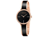 Calvin Klein Seduce Black Dial Two Tone Steel Strap Watch for Women - K4E2NX1S Buy Now By Calvin Klein