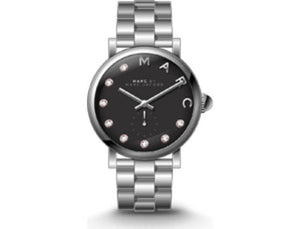 Marc Jacobs Blade Black Dial Silver Steel Strap Watch for Women - MBM8672 Buy Now By Marc Jacobs