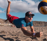 Maurice Lacroix Aikon Beach Volley Vikings Limited Edition Red Dial Red Rubber Strap Watch for Men - AI1018-SS001-530-6 Buy Now By Maurice Lacroix