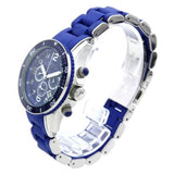 Marc Jacobs Rock Chronograph Blue Dial Blue Silicone Strap Watch for Women - MBM2548 Buy Now By Marc Jacobs