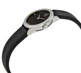 Calvin Klein Minimal Black Dial Black Leather Strap Watch for Women - K3M231CS Buy Now By Calvin Klein