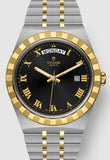 Tudor Royal Automatic Black Dial Two Tone Steel Strap Watch for Men - M28603-0003 Buy Now By Tudor