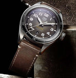 Tag Heuer Autavia Automatic Grey Dial Brown Leather Strap Watch for Men - WBE5114.FC8266 Buy Now By Tag Heuer