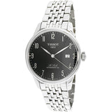 Tissot T Classic Powermatic 80 Black Dial Silver Steel Strap Watch For Men - T41.1.483.52 Buy Now By Tissot