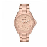 Fossil Cecile Rose Gold Dial Rose Gold Steel Strap Watch for Women - AM4511 Buy Now By Fossil