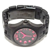 Marc Jacobs Pelly Black Dial Black Silicone Strap Watch for Women - MBM2543 Buy Now By Marc Jacobs