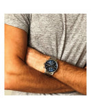 Hugo Boss Navigator Chronograph Blue Dial Silver Steel Strap Watch for Men - 1513498 Buy Now By Hugo Boss