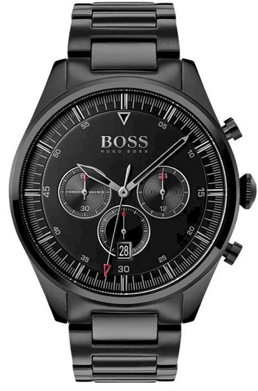 Hugo Boss Pioneer Black Dial Black Steel Strap Watch for Men - 1513714 Buy Now By Hugo Boss
