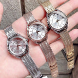 Guess Whisper Silver Dial Rose Gold Mesh Bracelet Watch for Women - W1084L3 Buy Now By Guess