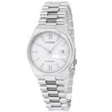 Citizen Tsuyosa Automatic White Dial Silver Steel Strap Watch For Men - NJ0150-81A Buy Now By Citizen