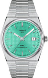 Tissot PRX Powermatic 80 Automatic Mint Green Dial Silver Steel Strap Watch for Men - T137.407.11.091.01 Buy Now By Tissot