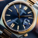Citizen Tsuyosa Automatic Grey Dial Two Tone Steel Strap Watch For Men - NJ0154-80H Buy Now By Citizen
