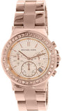 Michael Kors Dylan Rose Gold Rose Gold Steel Strap Watch for Women - MK5586 Buy Now By Michael Kors
