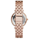 Michael Kors Darci Rose Gold Dial Rose Gold Steel Strap Watch for Women - MK3431 Buy Now By Michael Kors