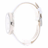 Swarovski Crystalline Pure White Dial White Leather Strap Watch for Women - 5275046 Buy Now By Swarovski
