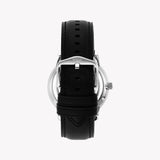 Fossil Neutra Minimalist Moonphase Black Dial Black Leather Strap Watch for Men - FS5904 Buy Now By Fossil