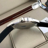 Tissot T Classic Dream Black Dial Black Leather Strap Watch for Men - T122.410.16.053.00 Buy Now By Tissot