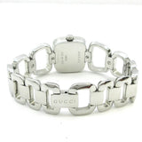 Gucci G Gucci Black Dial Silver Steel Strap Watch For Women - YA125510 Buy Now By Gucci