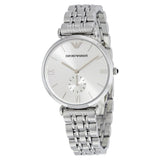 Emporio Armani Classic Silver Dial Silver Steel Strap Watch For Men - AR1819 Buy Now By Emporio Armani