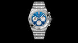 Breitling Chronomat B01 42 Six Nations Italy Blue Dial Silver Steel Strap Watch for Men - AB0134A41C1A1 Buy Now By Breitling