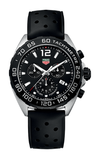 Tag Heuer Formula 1 Black Dial Black Leather Strap Watch for Men - CAZ1010.FT8024 Buy Now By Tag Heuer