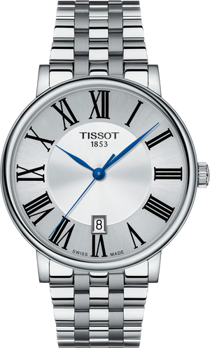 Tissot Carson Premium Silver Dial Silver Steel Strap Watch for Men - T122.417.11.033.00 Buy Now By Tissot