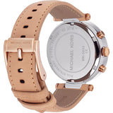 Michael Kors Parker Chronograph White Dial Tan Leather Strap Watch for Women - MK5633 Buy Now By Michael Kors