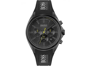 Hugo Boss Distinct Black Dial Black Silicone Strap Watch for Men - 1513859 Buy Now By Hugo Boss