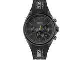 Hugo Boss Distinct Black Dial Black Silicone Strap Watch for Men - 1513859 Buy Now By Hugo Boss