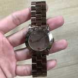 Marc Jacobs Amy Brown Dial Brown Steel Strap Watch for Women - MBM3119 Buy Now By Marc Jacobs