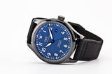 IWC Pilot’s Watch Mark XVIII Edition “Laureus Sport for Good Foundation" Blue Dial Black Nylon Strap Watch for Men - IW324703 Buy Now By IWC