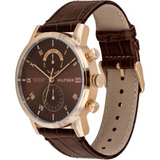 Tommy Hilfiger Kane Brown Dial Brown Leather Strap Watch for Men - 1710400 Buy Now By Tommy Hilfiger