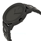 Movado Bold Black Dial Black Steel Strap Watch For Men - 3600047 Buy Now By Movado