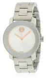 Movado Bold Silver Dial Silver Steel Strap Watch For Women - 3600084 Buy Now By Movado
