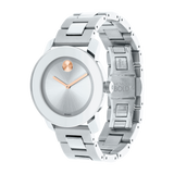 Movado Bold Silver Dial Silver Steel Strap Watch For Women - 3600084 Buy Now By Movado