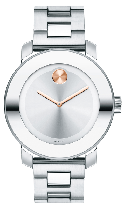 Movado Bold Silver Dial Silver Steel Strap Watch For Women - 3600084 Buy Now By Movado