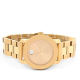 Movado Bold Rose Gold Dial Rose Gold Steel Strap Watch for Women - 3600086 Buy Now By Movado