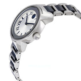 Movado Bold Silver Dial Two Tone Steel Strap Watch For Women - 3600354 Buy Now By Movado