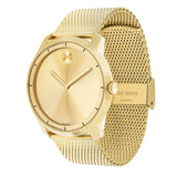 Movado Bold Gold Dial Gold Mesh Bracelet Watch For Men - 3600373 Buy Now By Movado