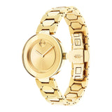Movado Bold Gold Dial Gold Steel Strap Watch For Women - 3600382 Buy Now By Movado