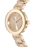 Movado Bold Rose Gold Dial Rose Gold Steel Strap Watch for Women - 3600387 Buy Now By Movado