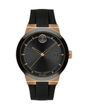Movado Bold Fusion Black Dial Black Silicone Strap Watch for Men - 3600622 Buy Now By Movado