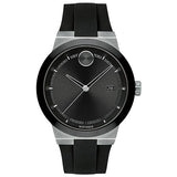 Movado Bold Fusion Black Dial Black Silicone Strap Watch for Men - 3600624 Buy Now By Movado