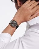 Tissot Supersport Chrono Black Dial Black Leather Strap Watch for Men - T125.617.36.051.00 Buy Now By Tissot