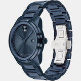 Movado Bold Verso Blue Dial Blue Steel Strap Watch for Men - 3600862 Buy Now By Movado