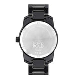 Movado Bold Verso Black Dial Black Steel Strap Watch for Men - 3600863 Buy Now By Movado
