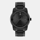 Movado Bold Verso Black Dial Black Steel Strap Watch for Men - 3600863 Buy Now By Movado