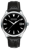 Movado Heritage Calendoplan Black Dial Black Leather Strap Watch for Men - 3650004 Buy Now By Movado