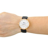 Movado Heritage Celestograf White Mother of Pearl Dial Blue Leather Strap Watch For Women - 3650011 Buy Now By Movado